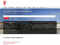 c-budejovice.cz Webseite Vorschau