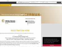 energyafrica.de Webseite Vorschau