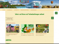 fauna-reisen.de Webseite Vorschau