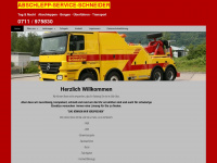 abschlepp-service-schneider.de Webseite Vorschau