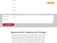 absolutetranslations.com Webseite Vorschau