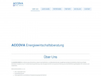 accova.de Webseite Vorschau