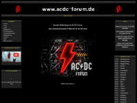 acdc-forum.de Webseite Vorschau