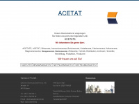 acetat.org Webseite Vorschau