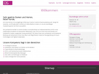 achim-schulz.net Webseite Vorschau