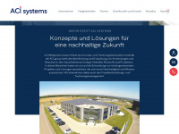 aci-systems.de Webseite Vorschau