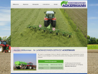 ackermann-landmaschinen.de Webseite Vorschau