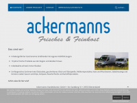 ackermanns-handelskontor.de Webseite Vorschau