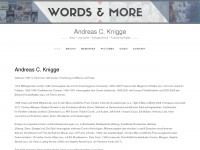 acknigge.de Webseite Vorschau