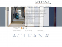 acleana.de Webseite Vorschau