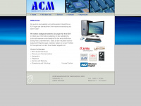 acm-gmbh.de Webseite Vorschau