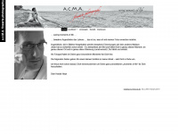 acma-finearts.de Webseite Vorschau