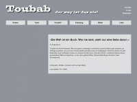 toubab.ch Webseite Vorschau