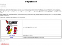 umpfenbach.de Webseite Vorschau