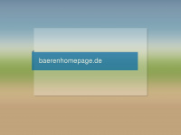 baerenhomepage.de Webseite Vorschau