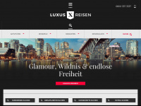 luxusreisen.de Webseite Vorschau