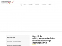 familienbildung-deutschland.de Webseite Vorschau