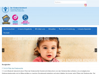 kinderschutzbund-wiesloch.de Webseite Vorschau