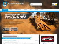 msc-sechshelden.de Webseite Vorschau