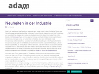 adam-tech.de Webseite Vorschau