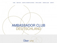 ambassador-club.de Webseite Vorschau
