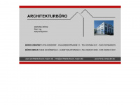 architekturbuero-maerz.de Webseite Vorschau