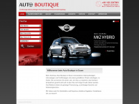 auto-boutique.de Webseite Vorschau