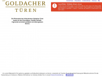 goldacher.de Webseite Vorschau
