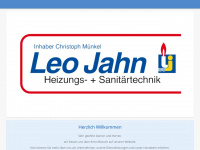 leo-jahn.de Webseite Vorschau