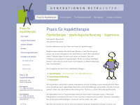 generationen-betrachten.de Webseite Vorschau