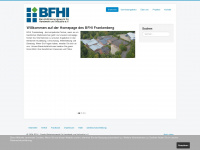 bfhi.de Webseite Vorschau