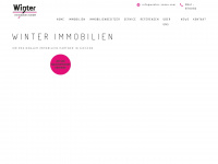 winter-immo.com Webseite Vorschau