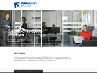 drimalski.de Webseite Vorschau