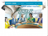 spiel-keep-cool.de Webseite Vorschau