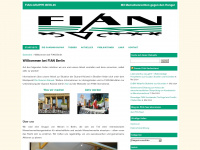 fian-berlin.de Webseite Vorschau
