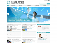 visualacting.de Webseite Vorschau