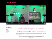 discodecor.de Webseite Vorschau