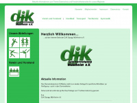 djk-muehlheim.de Webseite Vorschau
