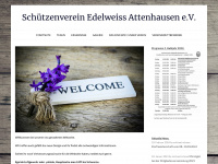 edelweiss-attenhausen.de Webseite Vorschau
