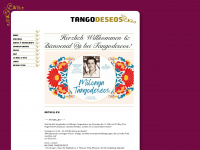 tangodeseos.de Webseite Vorschau