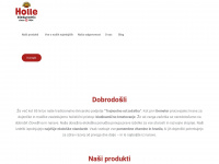 holle.si Webseite Vorschau