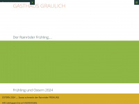 gasthausgraulich.de Webseite Vorschau