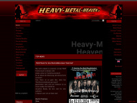 heavy-metal-heaven.de Webseite Vorschau