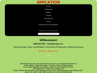 amication.de Webseite Vorschau