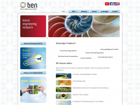 b-e-n.eu Webseite Vorschau