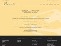 bayrischerhof-sb.de Webseite Vorschau