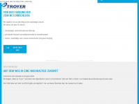 troyer.it Webseite Vorschau