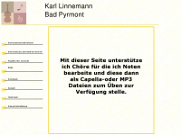 karllinnemann.de Webseite Vorschau