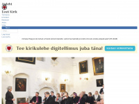 eestikirik.ee Webseite Vorschau