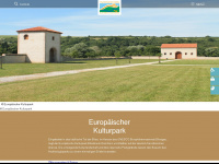 europaeischer-kulturpark.de Webseite Vorschau